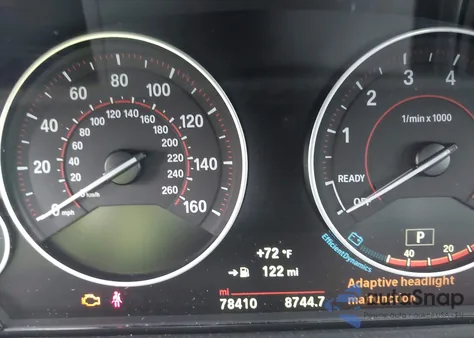 2015 BMW 328 Xigt Sulev from USA, damaged, VIN WBA8Z5C50FGS36769